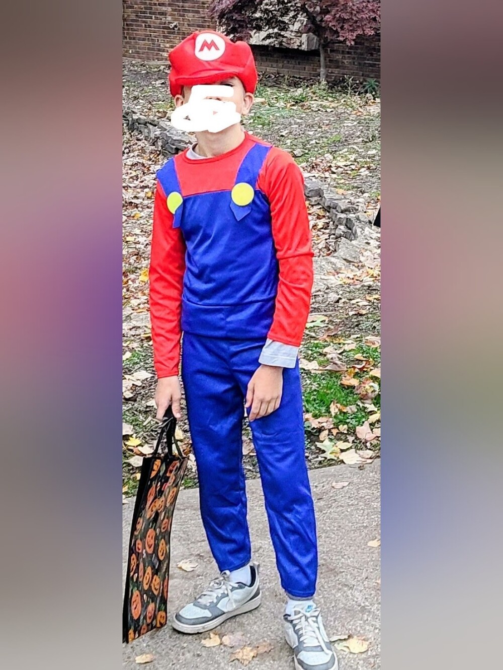 Super Mario Costume Size Medium